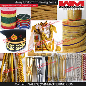 Uniforme Ceremonial Dorado Azul Aiguilette - Product Image 5