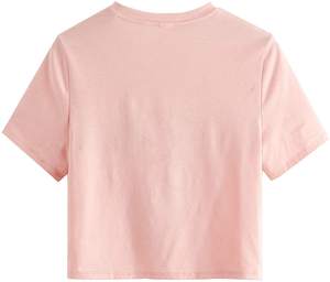 2025 Nueva camiseta elegante de manga corta de alta calidad de tamaño personalizado 100% de algodón para mujer. - Product Image 6
