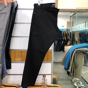 Pantalones informales ajustados para hombre, pantalón de negocios chino, de algodón, 2023 - Product Image 4