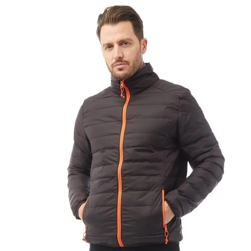 Best selling black color winter padding or puffer jacket for men from Bangladesh