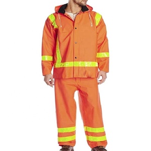 Inspire Apparel Traje DE TRABAJO reflectante de calidad naranja personalizado con función a prueba de agua - Product Image 1