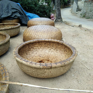 Bote de pesca de bambú, coráculo de bambú, cesta para pescar 99GD - Product Image 6