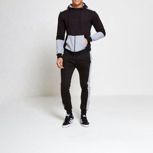 Survêtement en polaire à fermeture éclair pour homme Veste de survêtement Pantalon de jogging 2 pièces Survêtements - Product Image 2