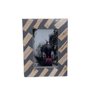 Hot Selling Wholesale Price Brown Resin Inlay <b>Photo</b> <b>Frame</b> Picture <b>Frame</b> - Product Image 4