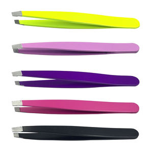 Pince à sourcils, peigne en acier inoxydable, avec Logo, personnalisable, OEM, 3 tailles - Product Image 6