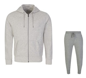 Survêtements en coton écologiques personnalisés pour hommes - Tenues de course et de jogging avec sweat-shirt Couleurs personnalisées - Product Image 4