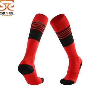 Chaussettes de sport antidérapantes, en coton, avec logo personnalisé, pour hommes, 5 pièces - Product Image 4