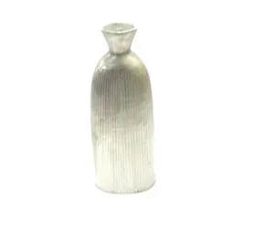 金属铝银色彩色花瓶定制可接受瓶形外壳花朵花瓶