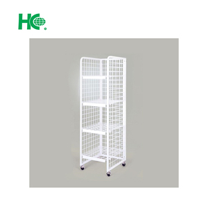 Estante de periódico comercial de metal portátil ajustable - Product Image 3