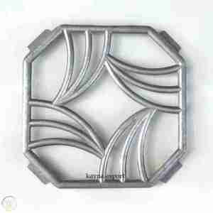 Latest Design Black Matt Finished Round Aluminum Eco-Friendly <b>Trivet</b> Unique Luxury Sturdy Finished Home Kitchen Use Sale <b>Trivet</b> - Product Image 5