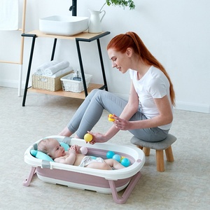 RELAXLINES nuevo diseño del bebé plegable <span class=keywords><strong>bañera</strong></span> ducha plegable <span class=keywords><strong>bañera</strong></span> <span class=keywords><strong>para</strong></span> bebé recién <span class=keywords><strong>nacido</strong></span> - Product Image 5