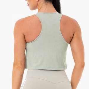 Débardeur de sport vintage tricoté respirant pour femme, style décontracté, vente en gros - Product Image 2