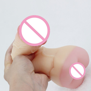 Selongsong Pembesar Penis dengan Vagina Asli untuk Pria Masturbator Mainan Gay Seks Cina Gay Terbaik Pria dropshipping ongkos kirim rendah - Product Image 4