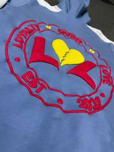 Felpe con stampa a sbuffo personalizzate moda <span class=keywords><strong>oversize</strong></span> Streetwear taglie forti abbigliamento uomo <span class=keywords><strong>felpa</strong></span> con cappuccio da uomo <span class=keywords><strong>arancione</strong></span> con stampa a sbuffo - Product Image 5