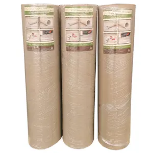 Uncoated Paper in Roll Brown Floor Protection Paper for all Interior Finished and Decoration