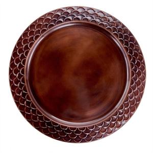 Plaque de chargeur en cuivre antique fabriquée en inde en gros quantité en vrac de haute qualité meilleure vente maison hôtel restaurant mariages 2024 - Product Image 1