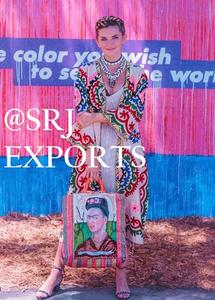 Chaqueta de Moda 2026, Chaqueta Bordada Suzani Única, Abrigo Étnico Bohemio Vintage, Túnica Banjara con Decoración de Encaje Natural - Product Image 2