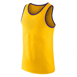 Débardeur en coton doux pour hommes, imprimé personnalisé, à la mode, pour le gymnastique - Product Image 6