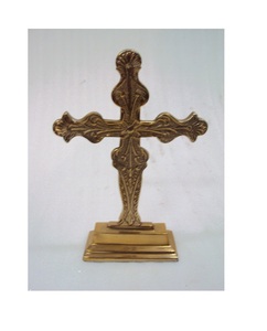 Cruz de Cristo colgante de pared de madera para decoración de hogar, iglesia y capilla - Product Image 2