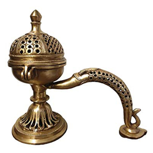 Incensario de latón Antiqui hecho en La India más vendido y de alta calidad en gran oferta más vendido y de alta calidad - Product Image 1