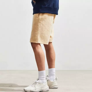 Pantalones Cortos Deportivos Casuales Unisex, Cintura Media Elástica, Tejido de Lona Transpirable e Impermeable, Tallas Grandes, Diseño Sólido con Bolsillos - Product Image 2