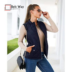 OEM Custom Men 100% Nylon Lightweight Winter Puffer Jacket for <b>Women</b> - Product Image 6