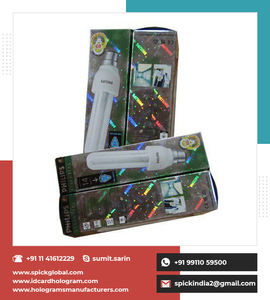 Exporter of Polyester Metallized Holographic Pillar of Light Rainbow Film from India - Product Image 5