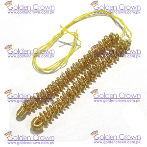 Flecos de alambre de lingote, flecos de oruga, hecho a mano, flecos metálicos - Product Image 4