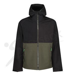 New Arrival Men's Breathable Hooded Softshell Jacket New Design Waterproof Windproof Outdoor Lightweight Men's Softshell Jacket - Product Image 2