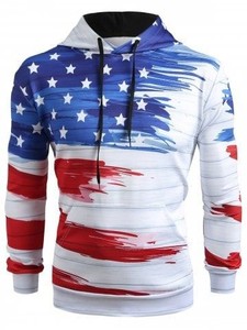 เสื้อมีฮู้ดผ้าฝ้าย100% ฤดูหนาววิธีการพิมพ์ดิจิตอลรูปแบบทึบ - Product Image 6