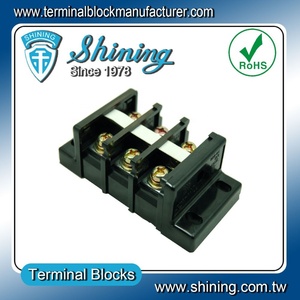 TB-080 Any Pole Assembly 600V 80 Amp Barrier <b>Terminal</b> Block - Product Image 3