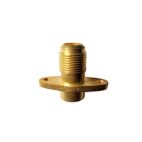 Raccords à sertir en laiton OEM à connexion rapide 1/2" 1/4" 3/8" 5/8" pouces, raccords de raccordement mâle à flare, raccords à bride et raccords de soudure pour tube à collier en laiton