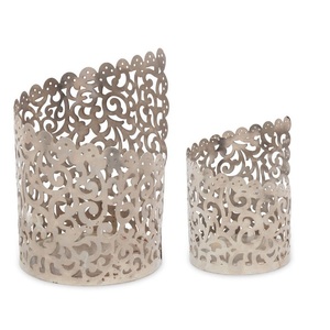 ชุดเชิงเทียนสามชิ้นทำด้วยมือดีไซน์ใหม่โต๊ะเทียนที่มีสไตล์ปรับแต่งได้คุณภาพระดับพรีเมียม - Product Image 3