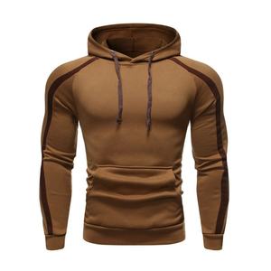 Jersey deportivo informal ajustado para hombre, de manga larga Sudadera con capucha, sudaderas personalizadas Unisex OEM, camisetas personalizadas teñidas lisas - Product Image 4