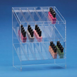 Estante de exhibición acrílico de 6 capas para esmalte de uñas, tinta de aceites esenciales, soporte de almacenamiento de escritorio para exhibición de mesa - Product Image 2