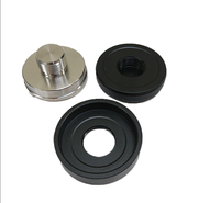 Accessoires pour machine à expresso, ensemble de tampons à café en acier inoxydable, 57,8 mm, usinés CNC, personnalisables, pour barista, usage en café, marque K-Crown