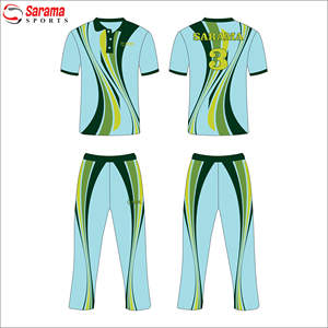 Equipo de cricket Malasio de secado rápido Hombres personalizados Sublimación Uniforme de cricket Hombres Equipo deportivo impreso - Product Image 3