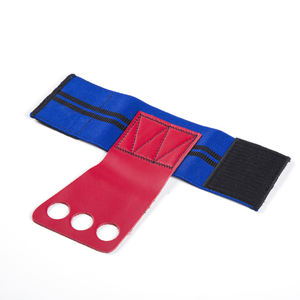 Poignées de gymnastique à trois trous, Logo personnalisé, Design pour la musculation, haltérophilie, exercices de poids - Product Image 2