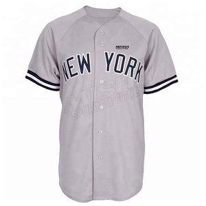 Good Quality Wholesale Price Men Baseball Jersey Top Selling Training Wear Baseball Jersey - Product Image 6