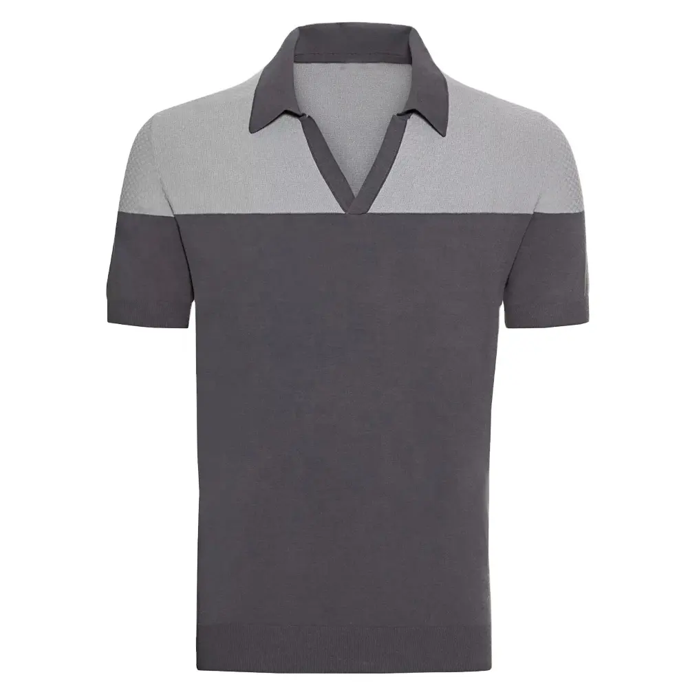 Shirts for Men with Pocket Summer Casual Short Sleeve Golf T Shirts Dot Print Banded Button Shirt