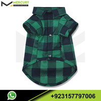 T-Shirt Plaid doux pour animaux, mode décontractée, vêtement respirant, convient au petit gabarit, chiot, garçon, fille, chat