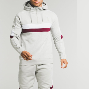 เสื้อฮู้ดแขนยาวผ้าฝ้ายเทอร์รี่ฝรั่งเศส100%,เสื้อมีฮู้ดผูกเชือกกระเป๋าจิงโจ้ที่หมวกและยาง - Product Image 4