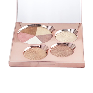 Resaltador en polvo de colores personalizados, maquillaje de Etiqueta Privada, resaltador OEM en polvo prensado - Product Image 2