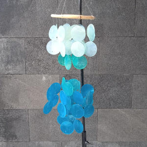 Carillones de viento hechos a mano para decoración de Exteriores, cortavientos con forma redonda, de nuevo diseño, indonesio - Product Image 1