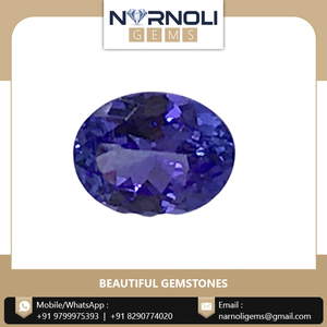Bagues et boucles d'oreilles en tanzanite élégante personnalisée de qualité supérieure pierres et perles de tanzanite naturelle ovale bleue conceptions de bijoux - Product Image 5
