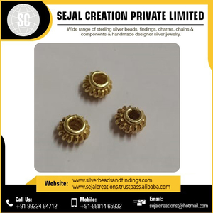 Cuentas lisas de Plata de Ley 925 personalizadas para mujer, hallazgos de joyería de moda, Perla de ágata chapada, Material plástico de forma cuadrada - Product Image 5