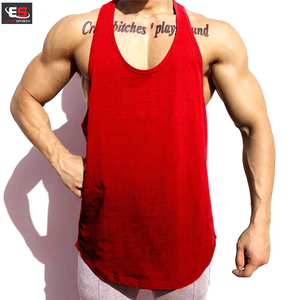 Camisetas de Gimnasio para Hombre OEM, Transpirables, de Algodón y Elastano, Ropa Deportiva Personalizable, Camisetas de Tirantes para Fisicoculturismo, Fitness, Ropa Deportiva Informal - Product Image 4