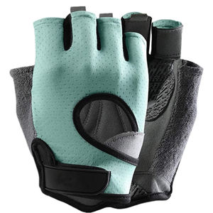 Guantes antideslizantes de medio dedo para hombre, para Fitness, gimnasio, levantamiento de pesas, ejercicio - Product Image 1