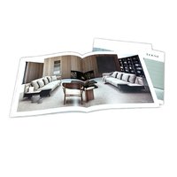 Impression de catalogues et de magazines de haute qualité, personnalisés, en couleur, reliés à la selle