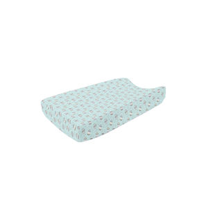 Housse en coton biologique pour bébé, tapis à langer de couleur unie à bas prix - Product Image 1